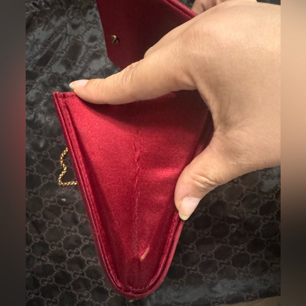 Vintage Gucci Rare Velvet Handbag - Picture 8 of 14